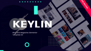 Keylin - Blog & Magazine Elementor Template Kit