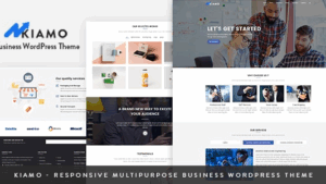 Kiamo v1.3.5 Responsive Business Service WordPress Theme