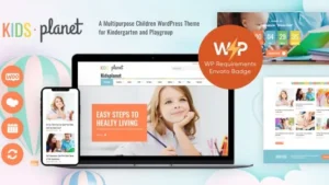 Kids Planet (v2.2.15) A Multipurpose Children WP Theme