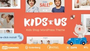 Kids R Us (v1.2.4) Toy Store and Kids Clothes Shop Theme
