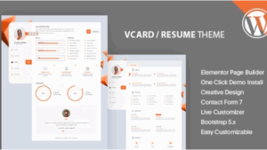 Kijat v1.1 CV & Resume WordPress Theme