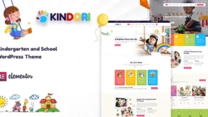 Kindori v2.0.2 School Kindergarten WordPress Theme [Activated]