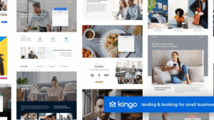 Kingo v2.7.1 Booking WordPress for Small Business (Activated)