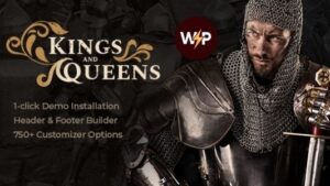 Kings & Queens (v1.1.15) Historical War Medieval Reenactment WordPress Theme