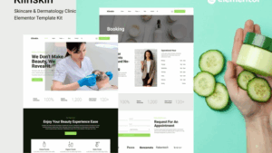 Klinskin - Skincare & Dermatology Clinic Elementor Template Kit