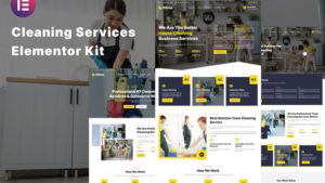 Klinta - Cleaning Services Elementor Template Kit