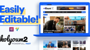 Kolyoum v2.5.0 Newspaper Magazine News BuddyPress AMP [Activated]