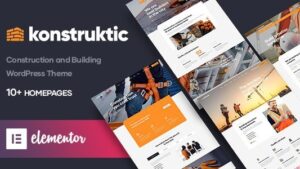 Konstruktic (v1.2.1) Construction & Building WordPress Theme