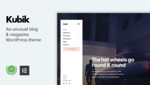 Kubik (v1.5) An Unusual Digital Blog & Magazine WordPress Theme