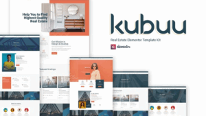 Kubuu - Real Estate Elementor Template Kit