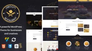 La Boom v2.7 Food & Restaurant Bistro WordPress Theme