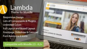 Lambda v2.3.01 Responsive Moodle Theme