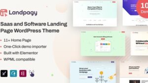 Landpagy (v1.9.1) Multipurpose Landing page WordPress Theme
