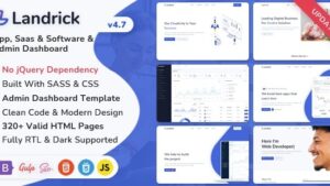 Landrick v5.0.0 - Saas & Software Landing Page Template