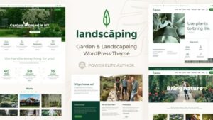 Verdantia (v23.0) Landscaping and Garden WordPress Theme [Activated]