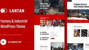 Lantan (v1.0.15) Factory & Industrial WordPress Theme (Activated)