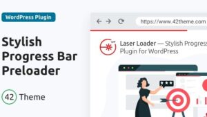 Laser Loader (v2.0.1) Stylish Progress Bar Preloader