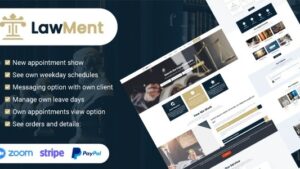 LawMent v4.0.0 SaaS Based Multi Lawyer Appointment System