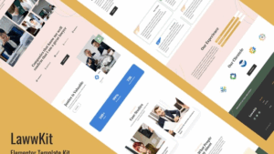 Lawwkit - Legal Practice Elementor Template Kit