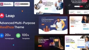 Leap (v1.0.3) Multi-purpose WordPress Theme
