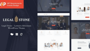Legal Stone v1.2.10 Lawyers & Attorneys WordPress Theme