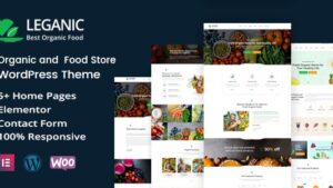 Leganic v1.8 Organic and Food Store WordPress Theme