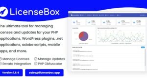 Fixed* LicenseBox v1.6.4 PHP License and Updates Manager