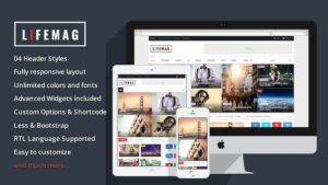LifeMag (v1.0.4) Responsive Magazine WordPress Theme
