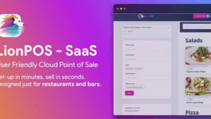 Lion POS v4.0.3 [Extended and Regular] - SaaS Point Of Sale Script for Restaurants and Bars with floor plan [Activated]