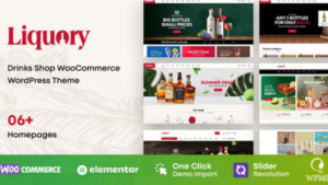 Liquory (v1.4.0) Drinks Shop WooCommerce Theme
