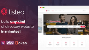 Listeo (v1.9.95) Directory & Listings With Booking  WordPress [Activated]