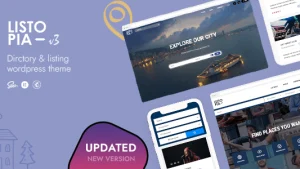 Listopia v3.15.0 - Directory, Community WordPress Theme (Activated)