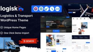 Logisk v1.0.1 Transport & Logistics Service WordPress Theme