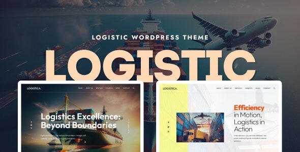 Logistica v.1.0 Transportation & Logistics WordPress Theme Nulled