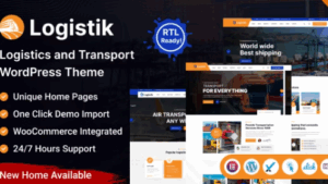 Logistik v1.0.0 Transport & Logistics WordPress Theme