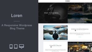 Loren (v2.6.3) Responsive WordPress Blog Theme