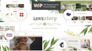 Love Story (v1.3.10.1) A Beautiful Wedding and Event Planner WordPress Theme