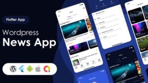 Lucodeia News v1.1.4 Flutter Wordpress News App | Admob - DarkMode