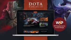Ludos Paradise (v2.1.2) Gaming Blog & Clan WordPress Theme