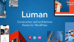 Luman v1.5.1 Construction WordPress Theme