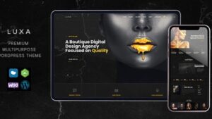 Luxa (v1.2.7) Luxury Black MultiPurpose WordPress Theme