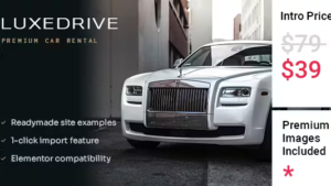 LuxeDrive v1.4 Limousine and Car Rental Theme