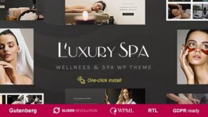 Luxury Spa v1.2.9 Beauty Spa & Wellness Resort Theme