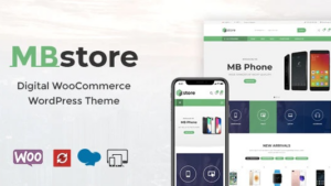 MBStore (v2.4) Digital WooCommerce WordPress Theme