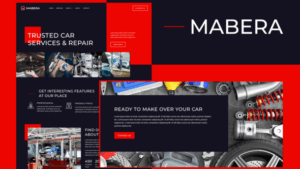 Mabera - Car Service & Repair Elementor Template Kit