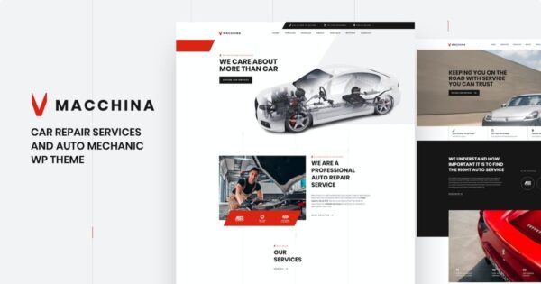 Macchina v11.10 Auto Repair WordPress (Activated)