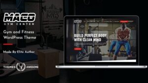 Maco v1.8 Gym and Fitness WordPress Theme