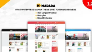 Madara v2.2.7.1 [Activated] Responsive and modern WordPress Theme for Manga