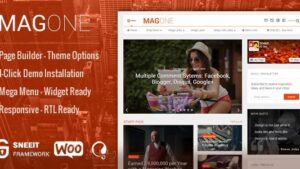 MagOne (v8.9) Responsive Magazine & News WordPress Theme