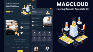 Magcloud - Hosting Domain Elementor Template Kit